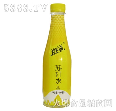 宜泉苏打水柠檬味400ml