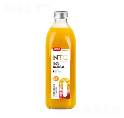 庄锦记NTC100%果汁芒果混合果汁1L