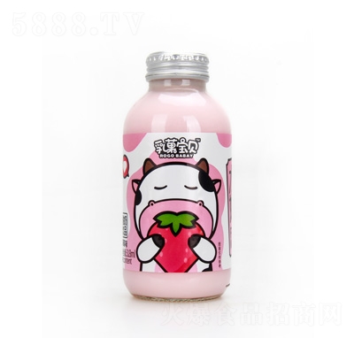 乳�宝贝草莓味酸奶饮品318ml