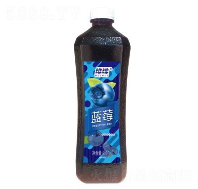 维维蓝莓果粒复合果汁饮料1.25L