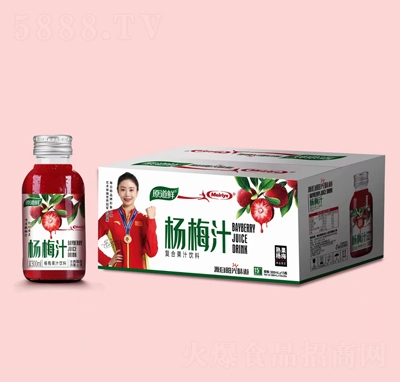 原道鲜杨梅是复合果汁饮料300LX15瓶网红款招商代理