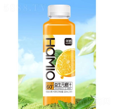 华妙益生元橙汁320ml