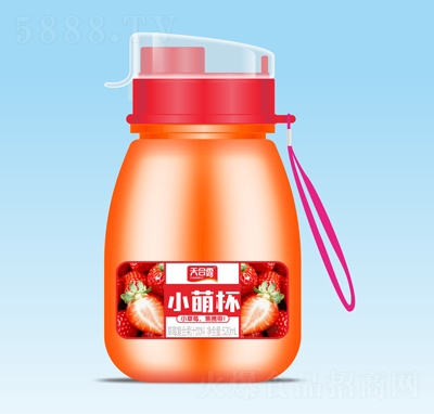 天合露小萌杯草莓复合果汁饮料520ml