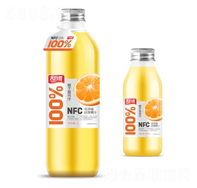 天合露NFC果汁橙子汁