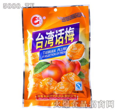 港洲杏果系列台湾话梅|揭西县港洲食品实业有
