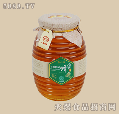 森蜂园-有机椴树蜂蜜1kg(玻璃圆瓶)现面向全国