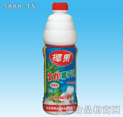 霸皇生榨椰子汁1.25L（红）