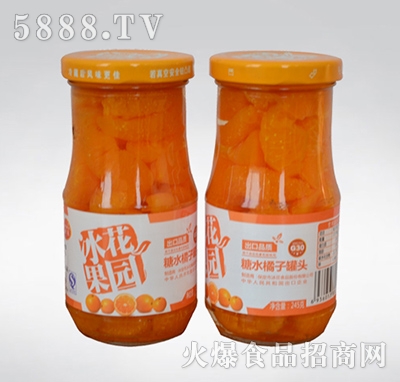 冰花糖水橘子罐头245g|保定市冰花食品有限公