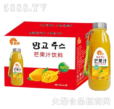 橙熟芒果汁饮料240mlx12瓶
