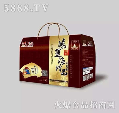 玲珑山鸿运海珍品礼盒装|青州金万佳食品有限