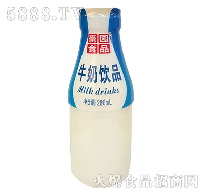 豪园食品牛奶饮品280ml
