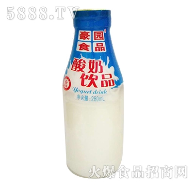 豪园食品酸奶饮品280ml