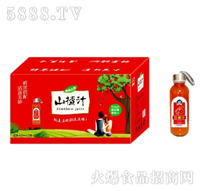 汇甜山楂汁420mlX15瓶