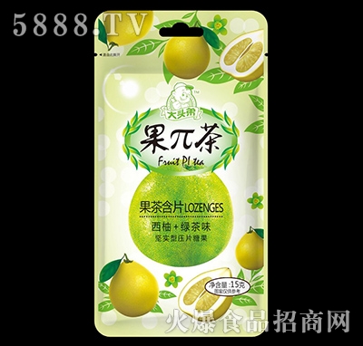 π茶果茶含片西柚+绿茶味15g|潮州市潮安区东