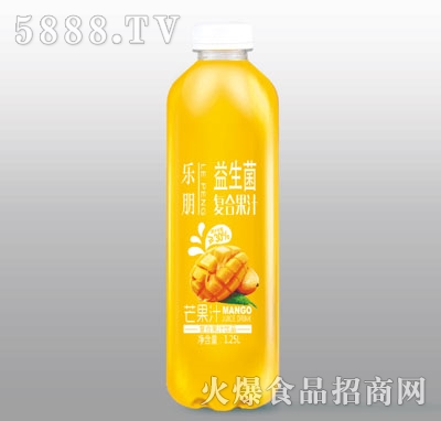乐朋益生菌发酵芒果汁1.25L