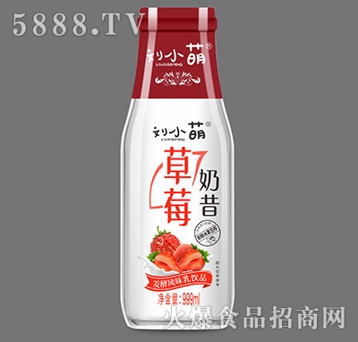 刘小萌草莓奶昔999ml