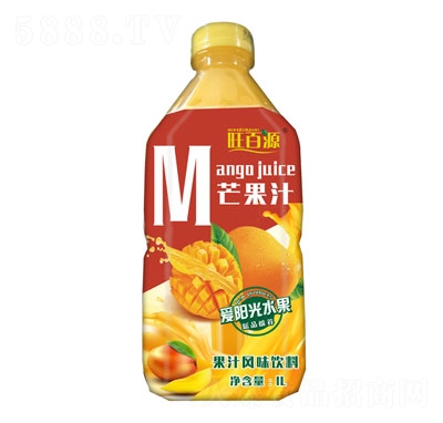 旺百源芒果汁1L