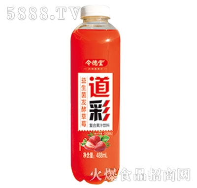 488ml*15瓶益生菌发酵果汁草莓