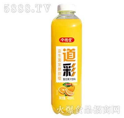 488ml*15瓶益生菌发酵果汁甜橙