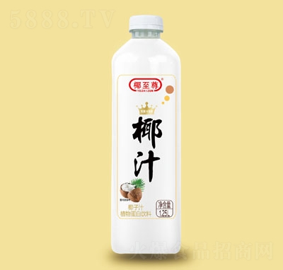 椰至尊椰子汁植物蛋白�料1.25L