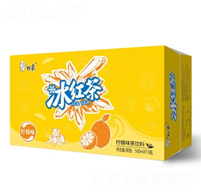 白象冰红茶柠檬味500mlX15