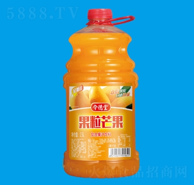 2.5L×6令德堂果粒芒果复合果汁饮料