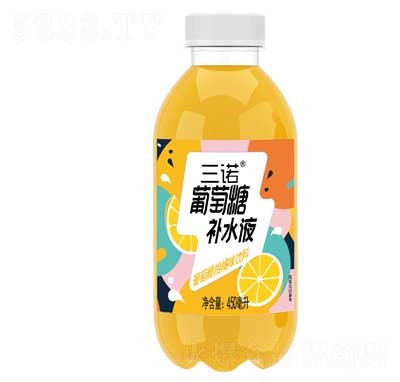 三诺葡萄糖补水液柑橘味450ml