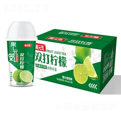 果元�蓦p打��檬果汁茶�料420mlX15