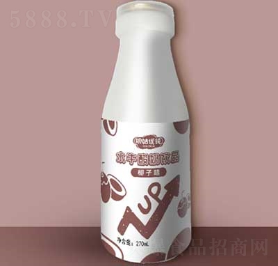明姑优纯水牛酸奶饮品椰子味270ml