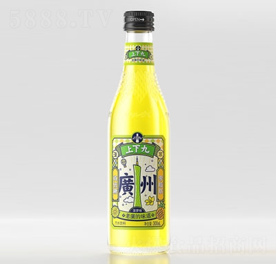 上下九广州汽水饮料菠萝味300ml