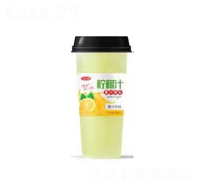 绿山园杯装果粒果汁柠檬汁饮料招商