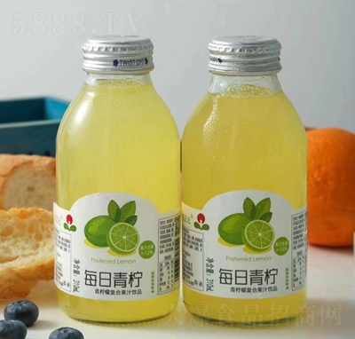 益生元每日青柠青柠檬复合果汁饮料310ml