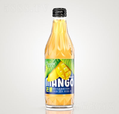 嘉天下芒果复合乳酸菌果汁饮料300g
