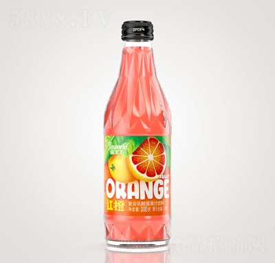 嘉天下红橙复合乳酸菌果汁饮料300g