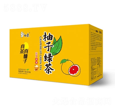 白象柚子绿茶500mlX15
