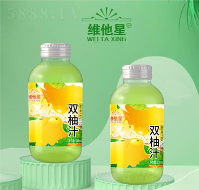 维他星双柚汁复合果汁饮料358ml网红爆款饮品