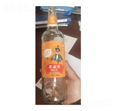 脉趣老北京橙味汽水550ml夏季饮品招商