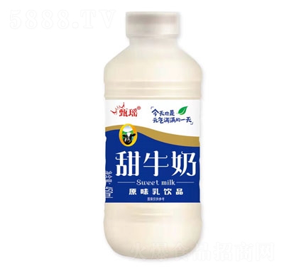 甄瑶甜牛奶原味乳饮品学生奶早餐奶招商