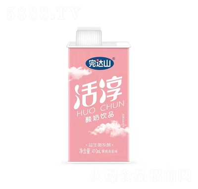 完达山活淳酸奶饮品黄燕麦味410ml