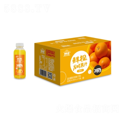 维他星益生菌发酵鲜橙汁428mlX15瓶