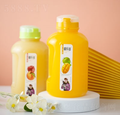 畅乐多复合乳酸菌果汁招商代理商超货源芒果汁1.5L