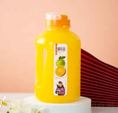 畅乐多复合乳酸菌果汁招商代理商超货源甜橙汁1.5L