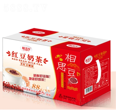 唛香香红豆奶茶固体饮料80克冲饮品招商代理