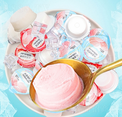 猫村长冰淇淋奶昔混合散装果冻布丁儿童零食招商代理