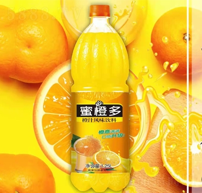 蜜橙多果汁饮料橙汁风味饮料1.25L