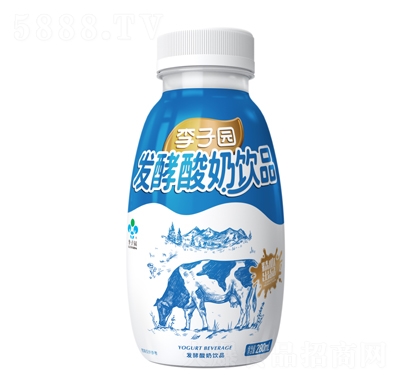 李子园发酵酸奶饮品夏季冷饮休闲饮料招商280ml