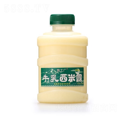 熊工厂黄桃牛乳西米露风味饮料500克