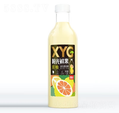 阳光鲜果双柚益生菌发酵复合果汁饮料1.25L