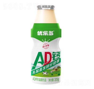 优乐多AD钙乳酸菌饮品205g