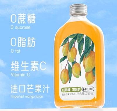 初饮复合芒果汁饮品330g